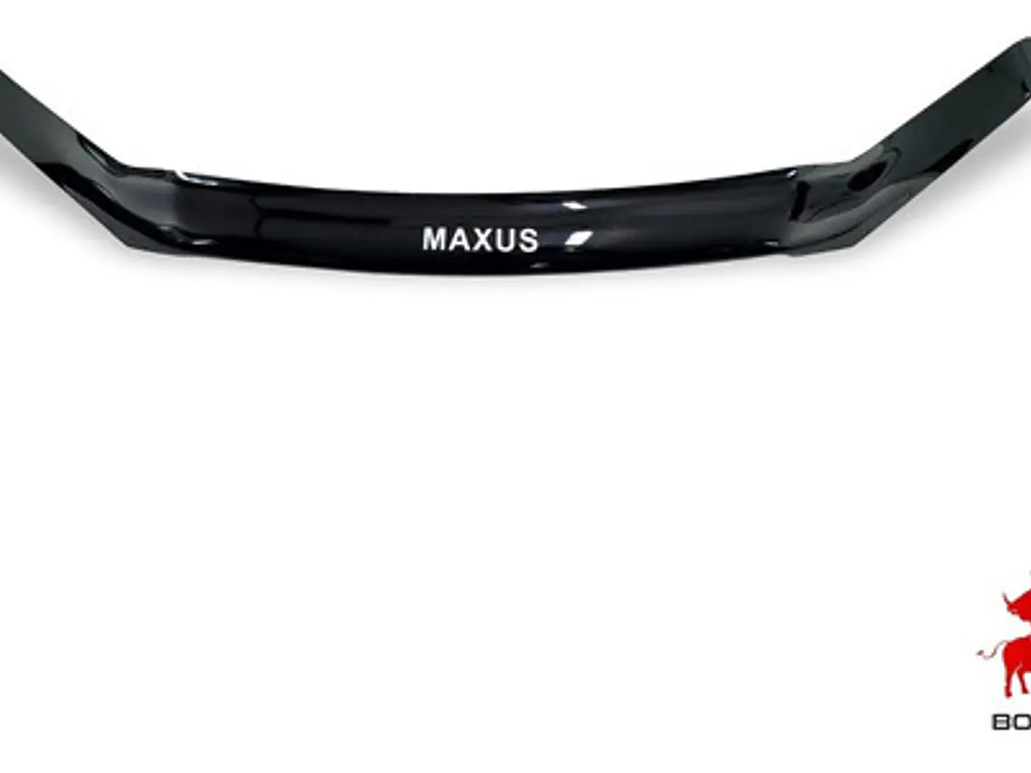 Deflector De Capot Maxus T60 Negro Con Logo 2017 -2021 3