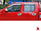 Aletas Bota Aguas Bicolor Con Logo Nissan Navara 2006-15 - Miniatura 4