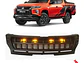 Mascara Rejilla Con Led Mitsubishi New L200 2019 - 2022 - Miniatura 1