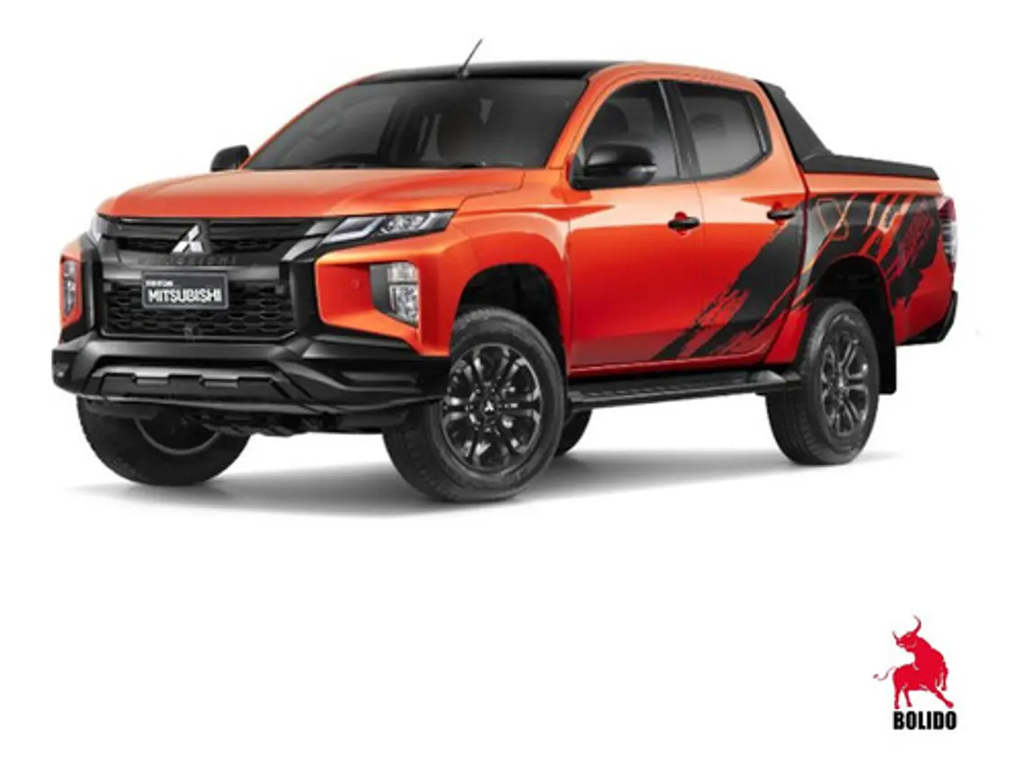 Mascara Rejilla Con Led Mitsubishi New L200 2019 - 2022 7