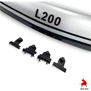 Deflector De Capot Mitsubishi L200 Bicolor  2008 - 2015
