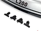 Deflector De Capot Mitsubishi L200 Bicolor  2008 - 2015 - Miniatura 1