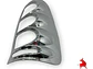 Biseles Cromados Focos Traseros Toyota Hilux Kun 2006-11 - Miniatura 2