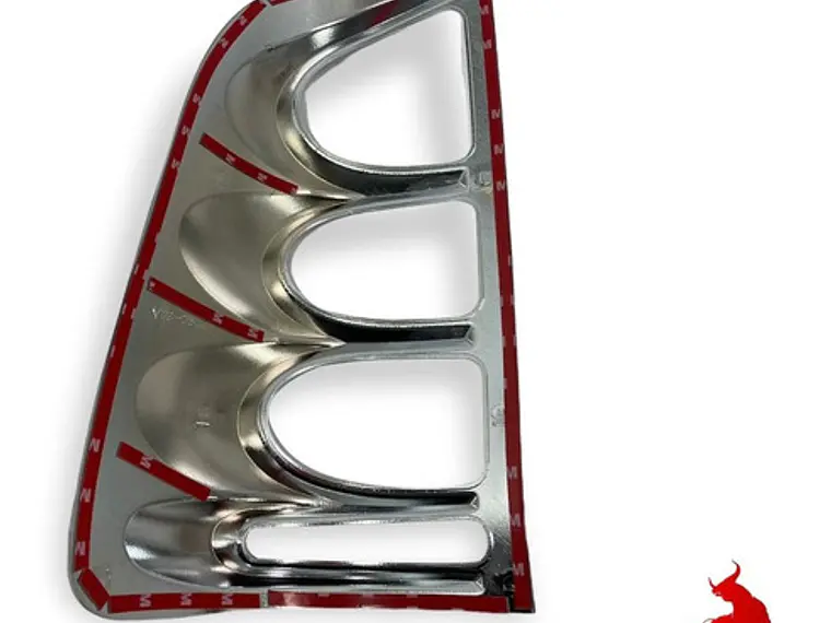 Biseles Cromados Focos Traseros Toyota Hilux Kun 2006-11 4