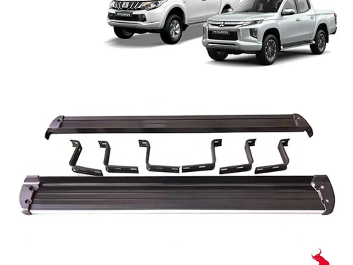 Pisaderas Modelo Original Negras Mitsubishi L200 2016 - 2022 2
