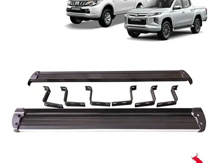 Pisaderas Modelo Original Negras Mitsubishi L200 2016 - 2022 2