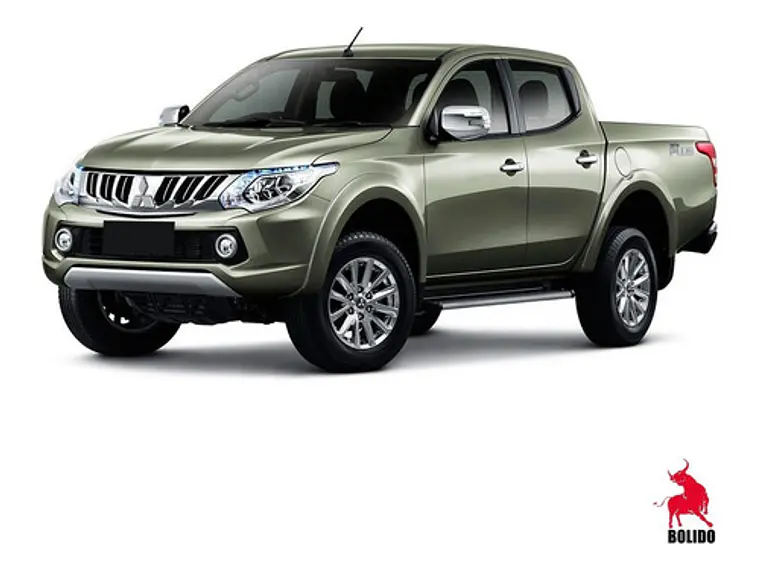 Pisaderas Modelo Original Negras Mitsubishi L200 2016 - 2022 7
