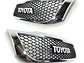 Mascara Cromada Toyota Hilux Vigo Con Logo 2012 - 2016 - Miniatura 3