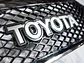 Mascara Cromada Toyota Hilux Vigo Con Logo 2012 - 2016 - Miniatura 4