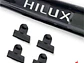 Deflector Capot Negro Con Toma De Aire Toyota Hilux 2012-16 - Miniatura 2