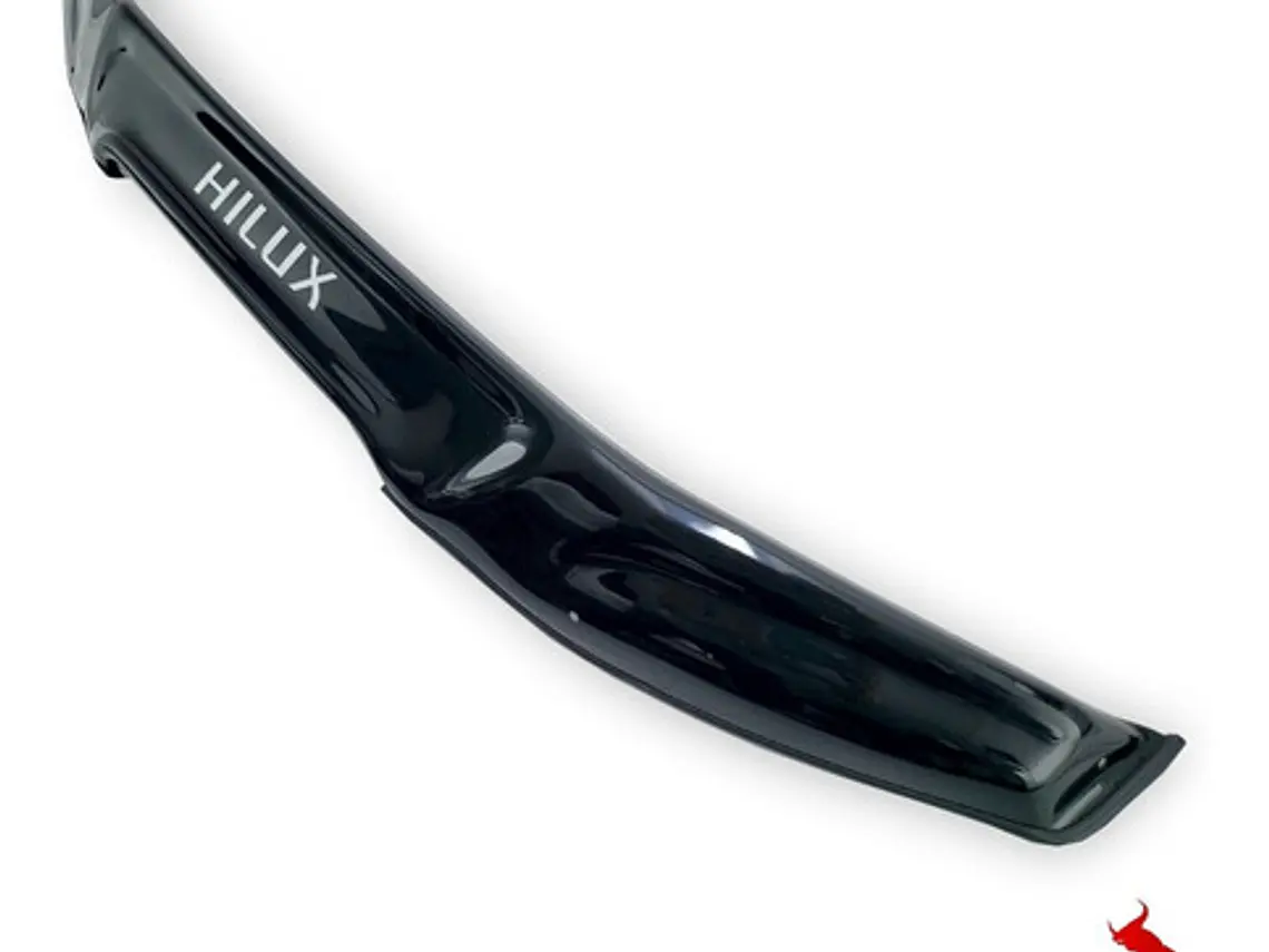 Deflector Capot Negro Con Toma De Aire Toyota Hilux 2012-16 3
