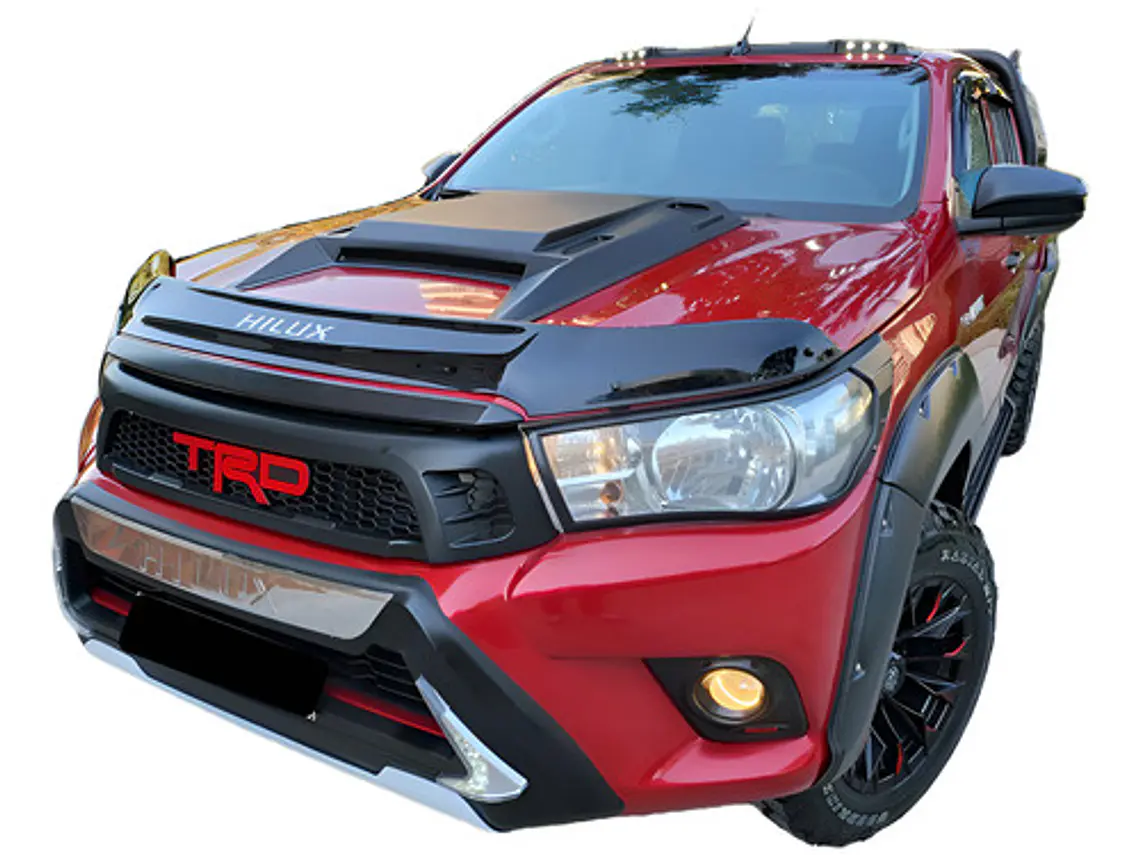 Biseles Negros Neblineros Toyota Hilux Revo 16+ Envío Gratis 1