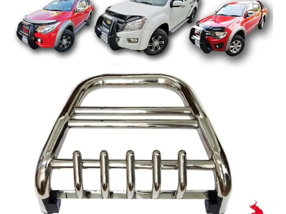 Defensa Bumper Acero Inoxidable Universal Cromada Camionetas 1
