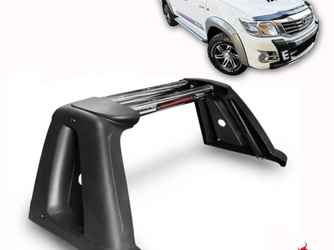 Barra Antivuelco Acero Y Plastico Toyota Hilux Vigo 2006 + 1
