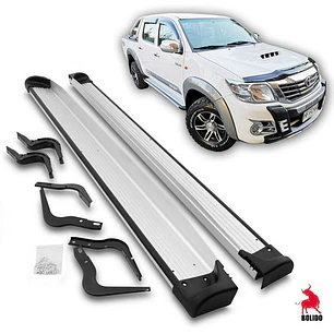 Pisaderas Toyota Hilux Vigo Aluminio 2006 Al 2015