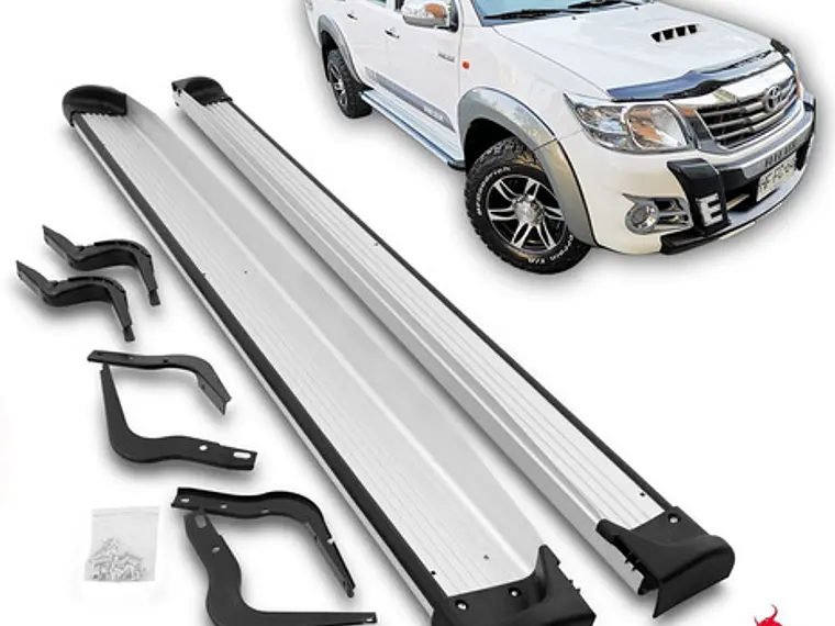 Pisaderas Toyota Hilux Vigo Aluminio 2006 Al 2015 1