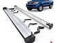 Pisaderas Toyota Hilux Vigo Aluminio 2006 Al 2015 - Miniatura 4