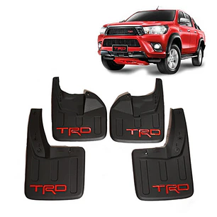 Set De Aleta Guarda Barro Para Hilux Revo Trd Letras 2016 +