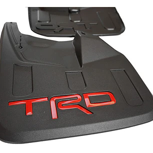 Set De Aleta Guarda Barro Para Hilux Revo Trd Letras 2016 +