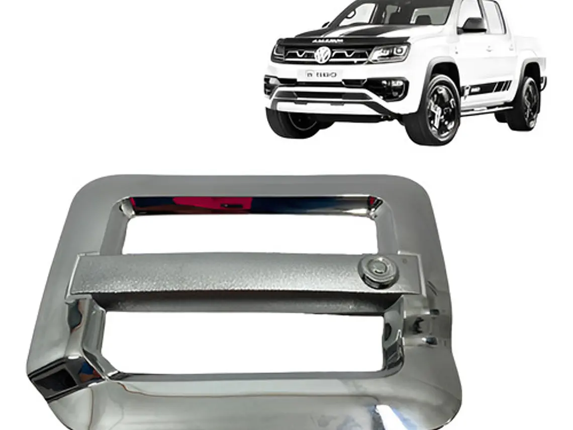 Bisel Cromado Tapa Petróleo  Wolkswagen Amarok 2010-18  1