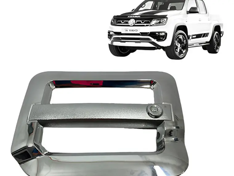 Bisel Cromado Tapa Petróleo  Wolkswagen Amarok 2010-18  1