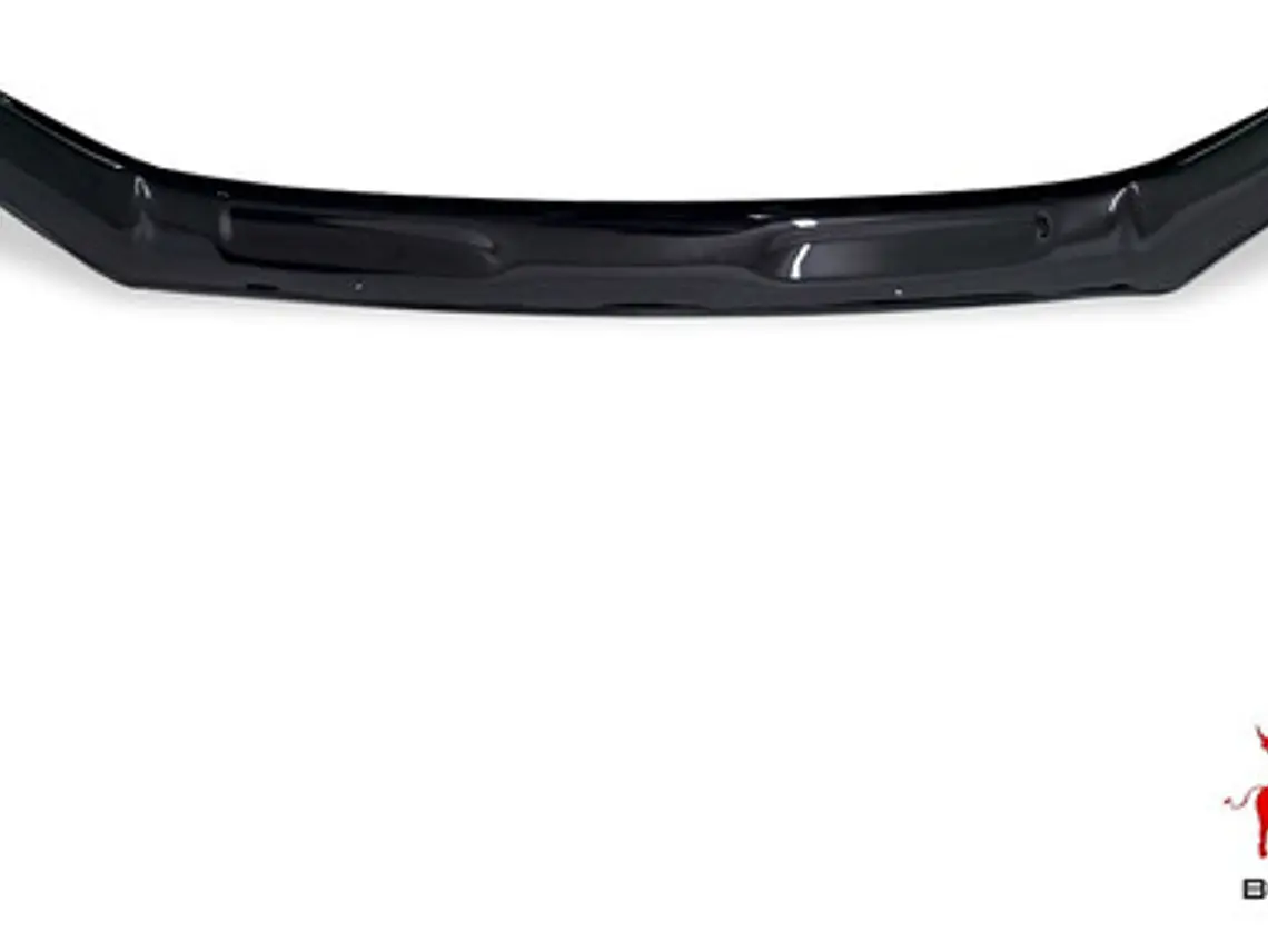 Deflector De Capot Negro Con Logo  Toyota Hilux  2006-2011 5