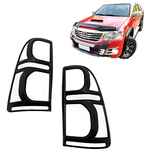 Biseles Negros  Focos Trasero Toyota Hilux Vigo 2012-16