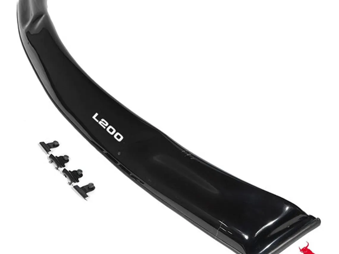 Deflector De Capot Mitsubishi L200 Negro 2008 - 2015 2