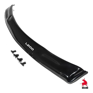 Deflector De Capot Mitsubishi L200 Negro 2008 - 2015