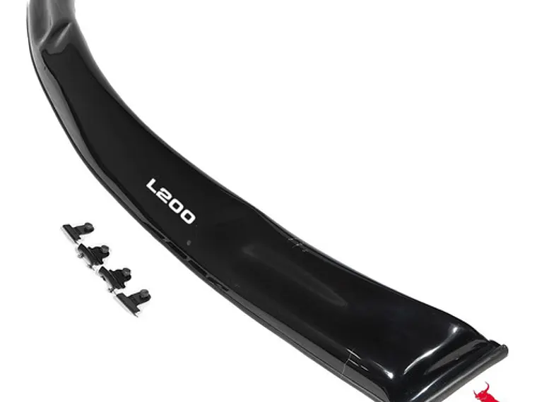 Deflector De Capot Mitsubishi L200 Negro 2008 - 2015 2
