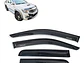 Kit Aletas Botaaguas Negras Toyota Hilux 06-16 Envío Gratis - Miniatura 1