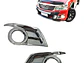 Biseles Cromados Neblineros Toyota Hilux Vigo 2012-16 - Miniatura 1