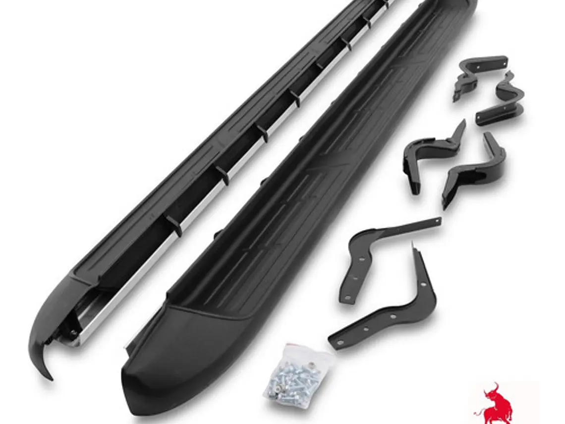 Pisaderas Negras Toyota Hilux Revo 2016-2022 Modelo Original 6