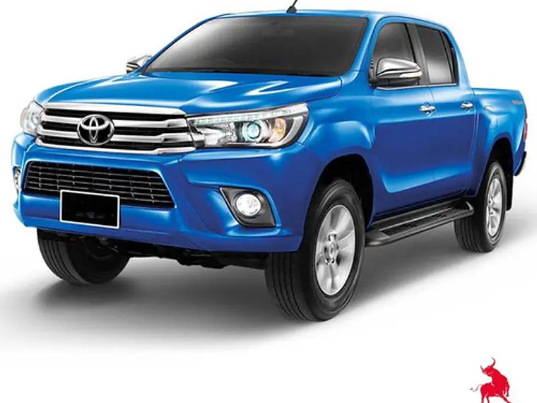 Pisaderas Negras Toyota Hilux Revo 2016-2022 Modelo Original 7