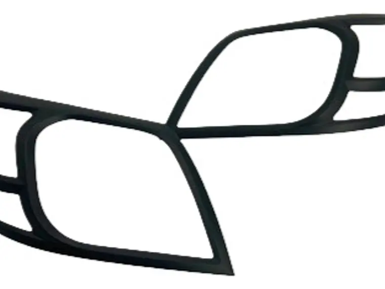 Biseles Negros Focos Delanteros Toyota Hilux Vigo 2012-16 4