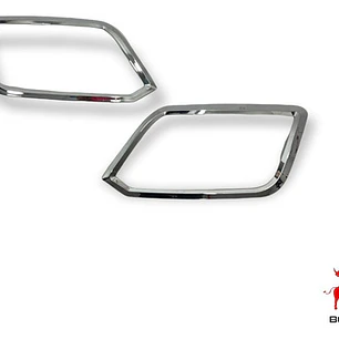 Biseles Cromados Focos Delanteros Wolkswagen Amarok 2010-18