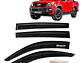 Aletas Bota Aguas Negras Con Logo Chevrolet Dmax 2015 - 2022 - Miniatura 1