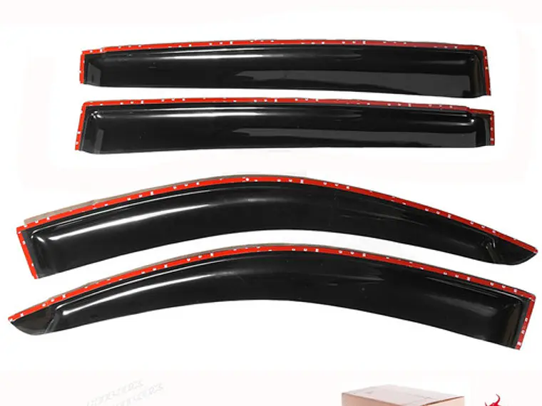 Aletas Bota Aguas Negras Con Logo Chevrolet Dmax 2015 - 2022 2