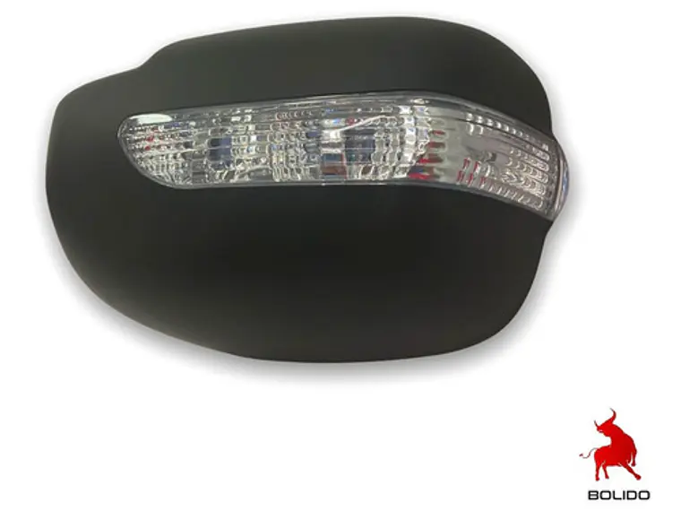 Cubre Espejos Luz Led Negros Toyota Hilux Vigo 2006-16 3