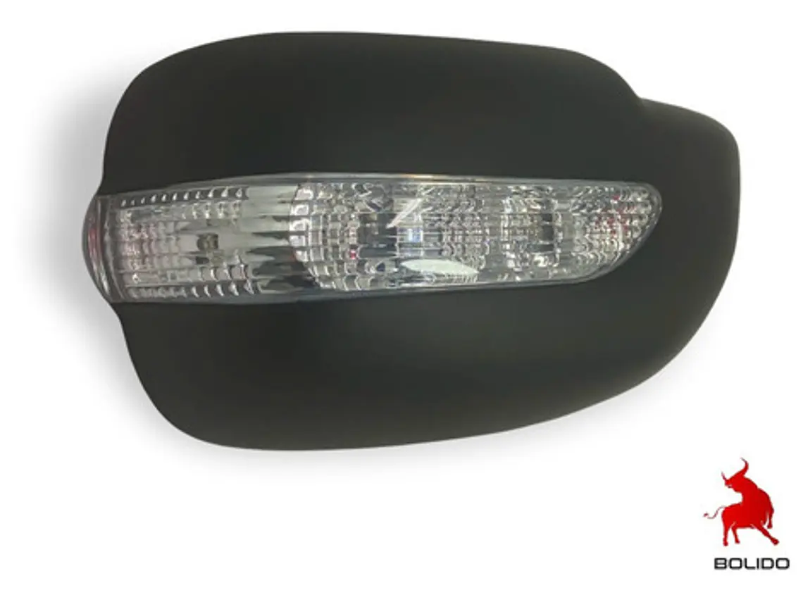 Cubre Espejos Luz Led Negros Toyota Hilux Vigo 2006-16 4