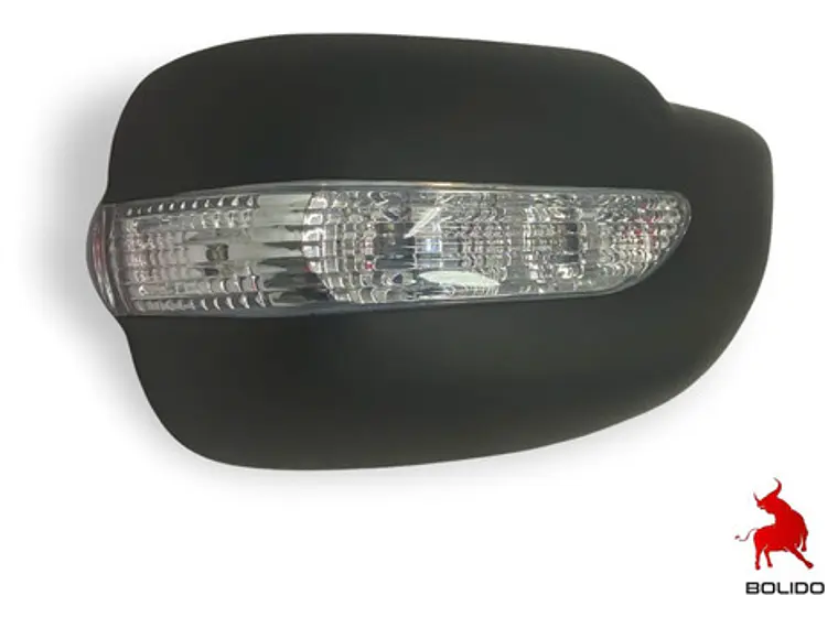 Cubre Espejos Luz Led Negros Toyota Hilux Vigo 2006-16 4