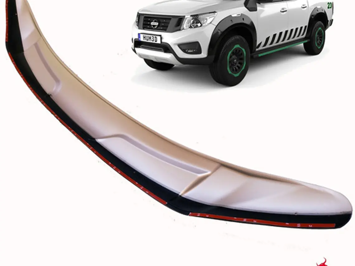 Deflector Capot Bicolor Con Logo Nissan Np300  2016 - 2020 4