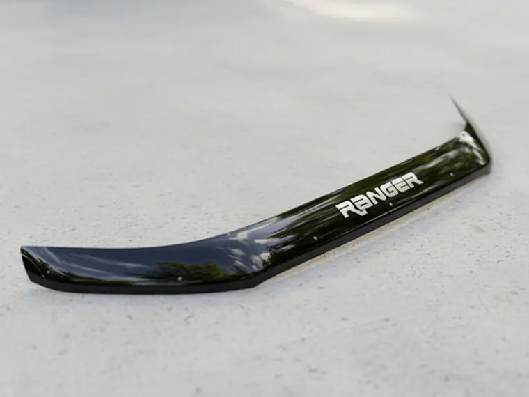 Deflector Capot Negro Con Logo Ford Ranger T7 2016 - 2021  8