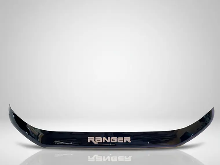 Deflector Capot Negro Con Logo Ford Ranger T7 2016 - 2021  9