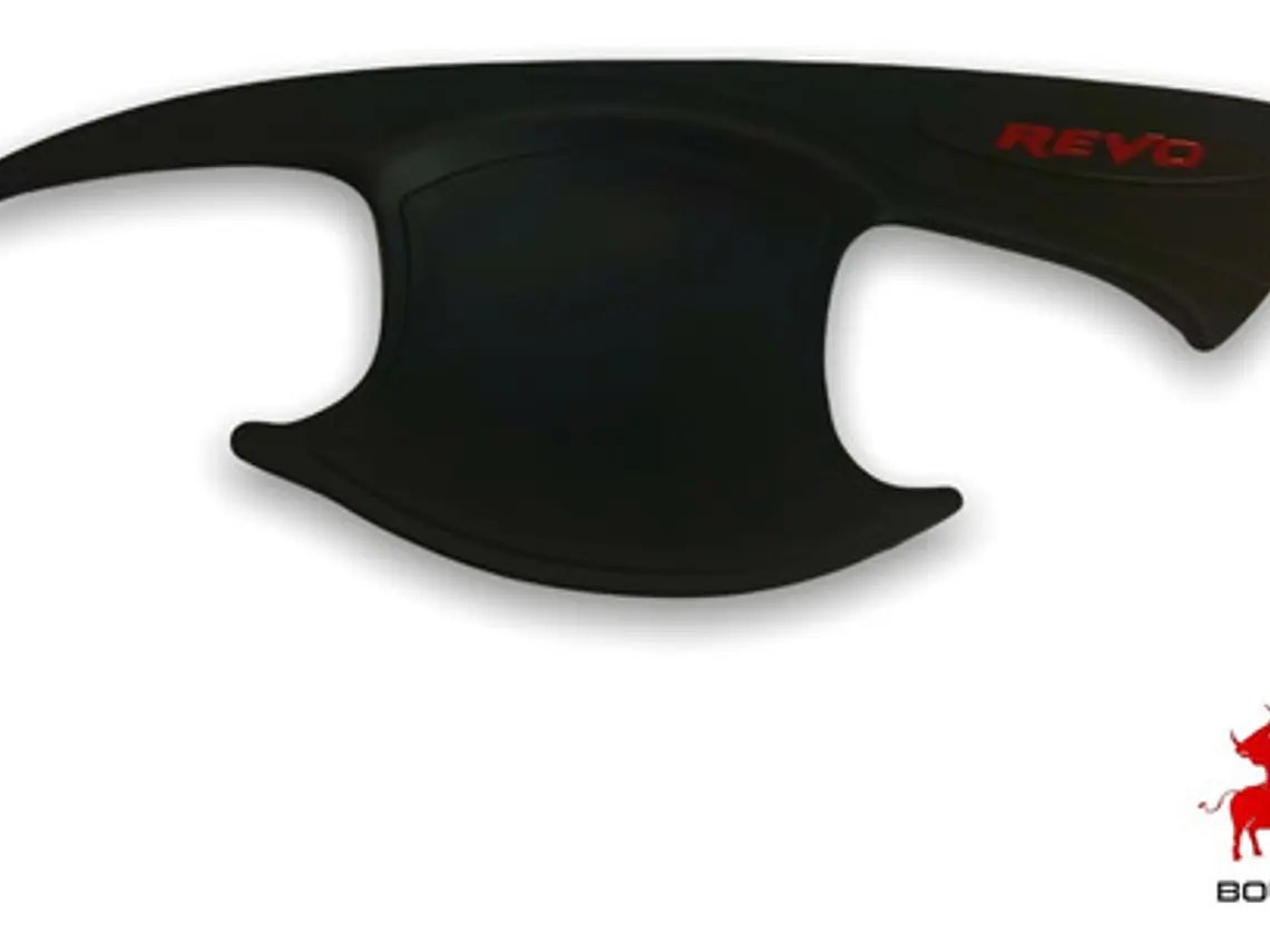 Set 4 Fondo Manillas Negras Toyota Hilux Revo 2016+ Envio Gr 3
