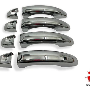 Set Bisel Cromado Manillas Puertas  Wolkswagen Amarok 10-18 