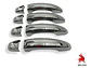 Set Bisel Cromado Manillas Puertas  Wolkswagen Amarok 10-18  - Miniatura 1