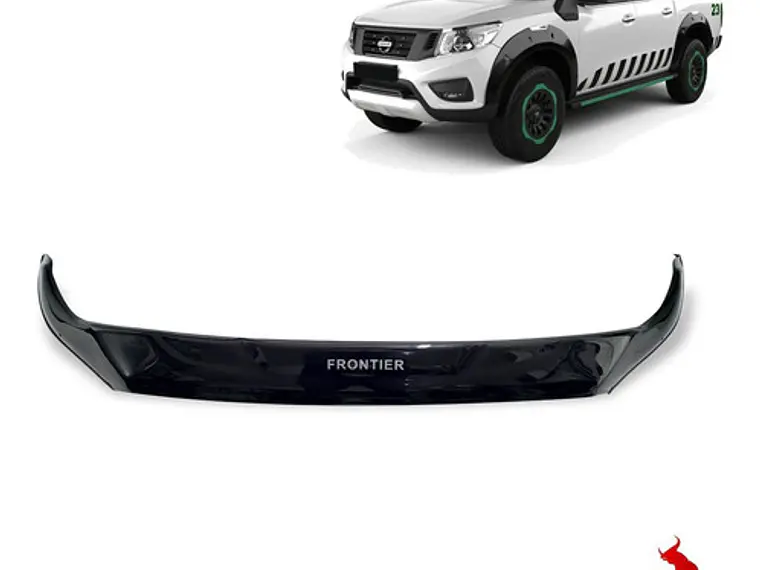 Deflector Capot Negro Nissan Np300 New Navara 2022 5