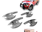 Set 4 Fondos Manillas Cromadas Mitsubishi L200 2007 - 2015  - Miniatura 3