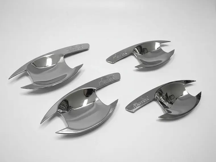 Set 4 Fondos Manillas Cromadas Mitsubishi L200 2007 - 2015  7